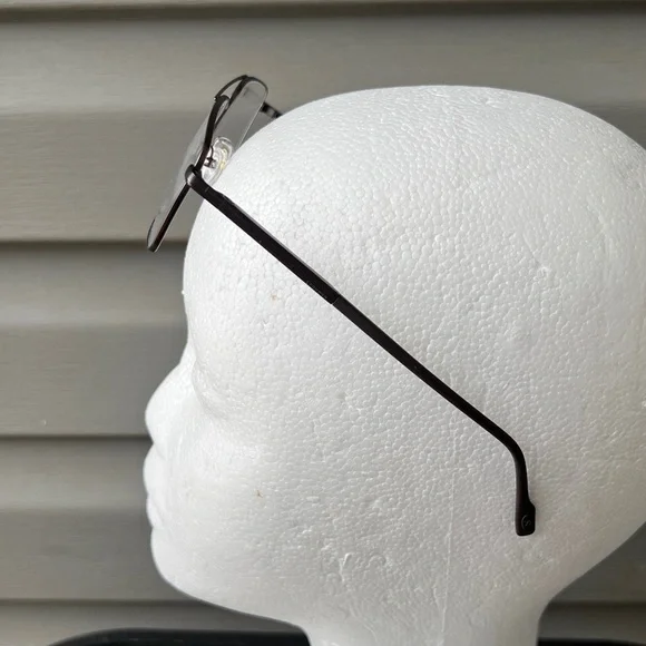 New- Stepper STE 60156 EYEGLASSES Titanium Frames Mens Color: Gunmetal No Box
